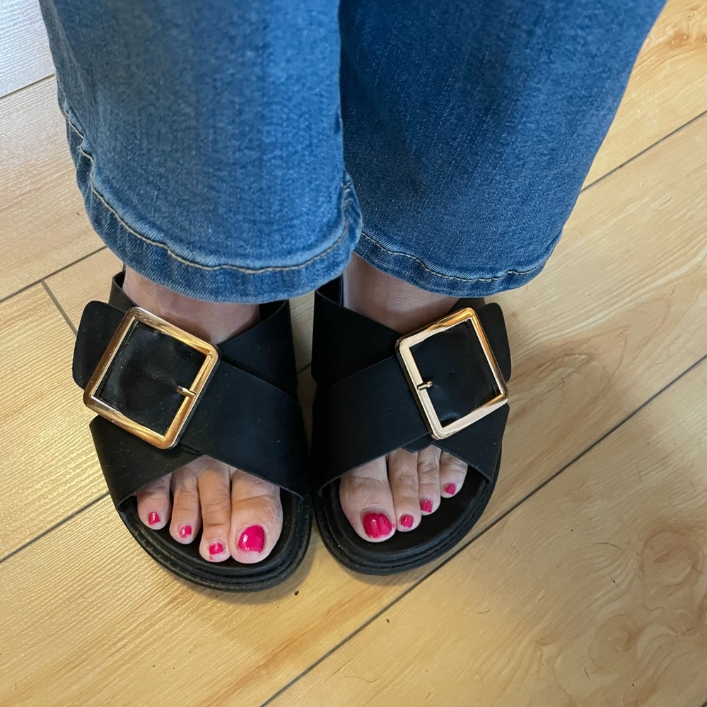 Buckle Sandal, Sandal of the Summer! ASOS Truffle Collection. Size 37 NWOT
